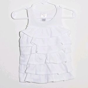 Gymboree Ruffle Tier Layered Tank Top 6-12m